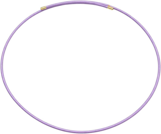 Collana Magnetica Calamita da Donna in Tessuto e Acciaio Gold Cordoncino Choker Girocollo Regolabile Accessorio Versatile Ragazza Festa della Donna Idea Regalo Estate