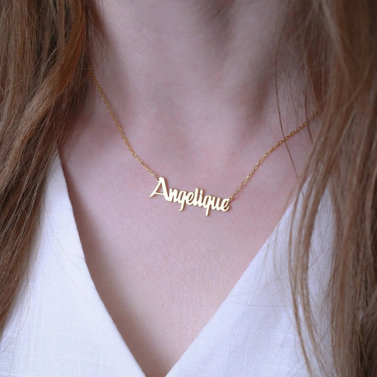 Name Necklace - personalized name necklace